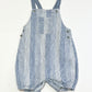 Striped overalls - Size 1