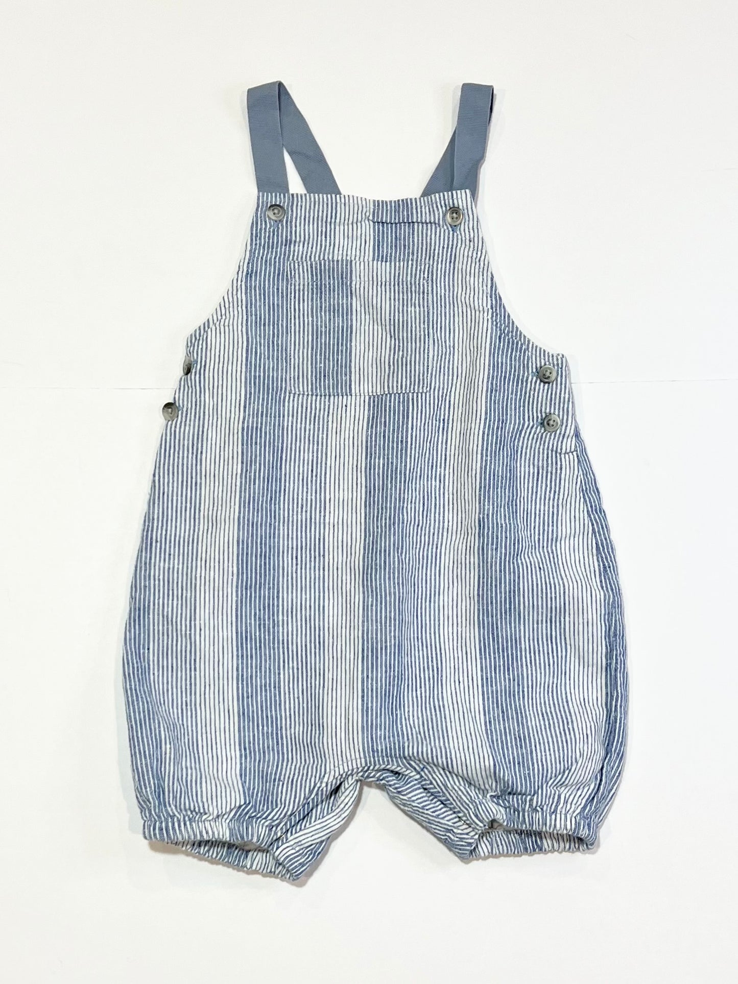 Striped overalls - Size 1