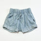 Blue chambray shorts - Size 1