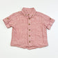 Red woven shirt - Size 1