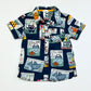 Navy stamps shirt - Size 1