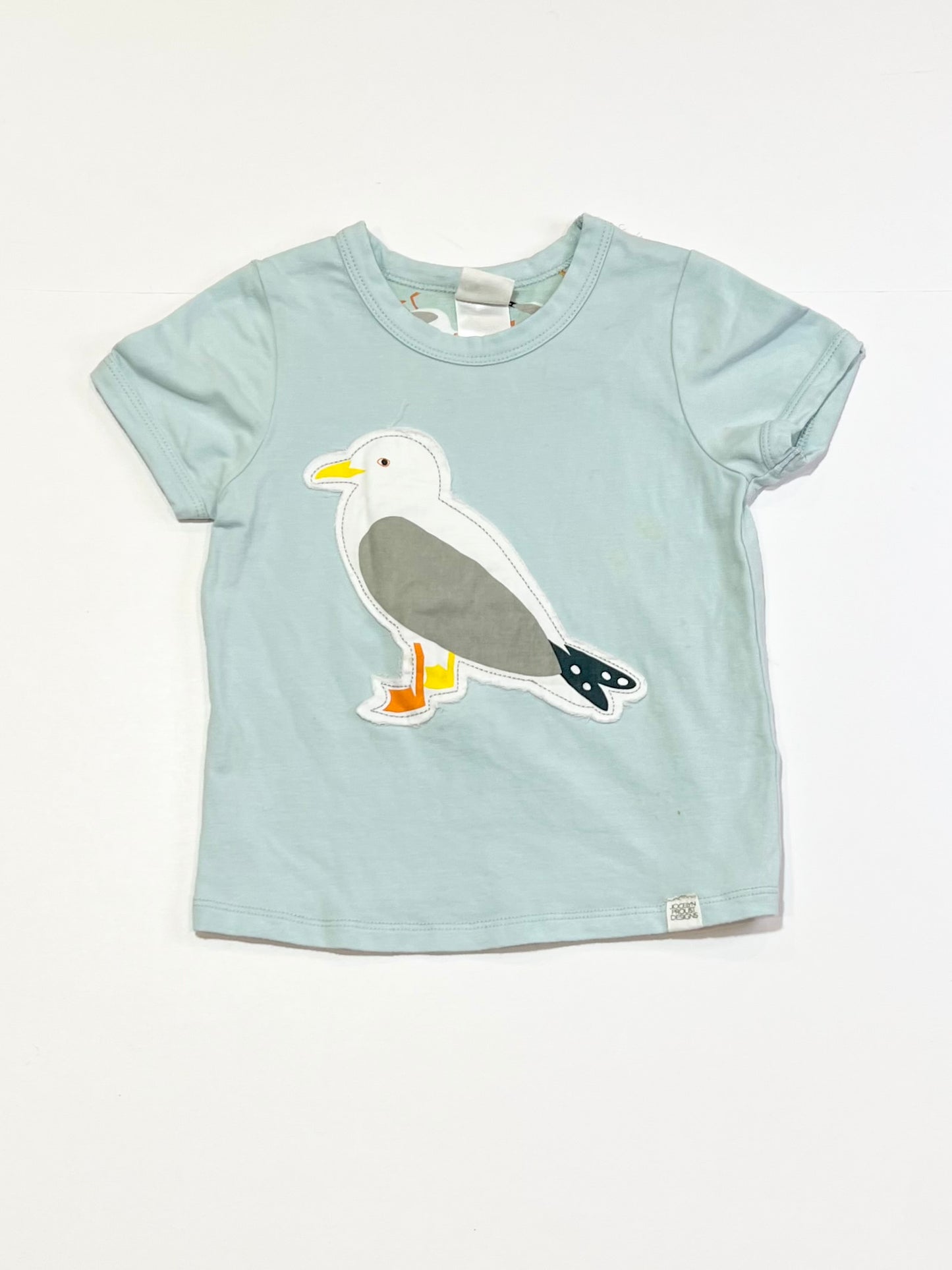 Blue seagull tee - Size 1