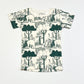 Ribbed jungle tee - Size 1