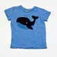 Blue whale tee - Size 1