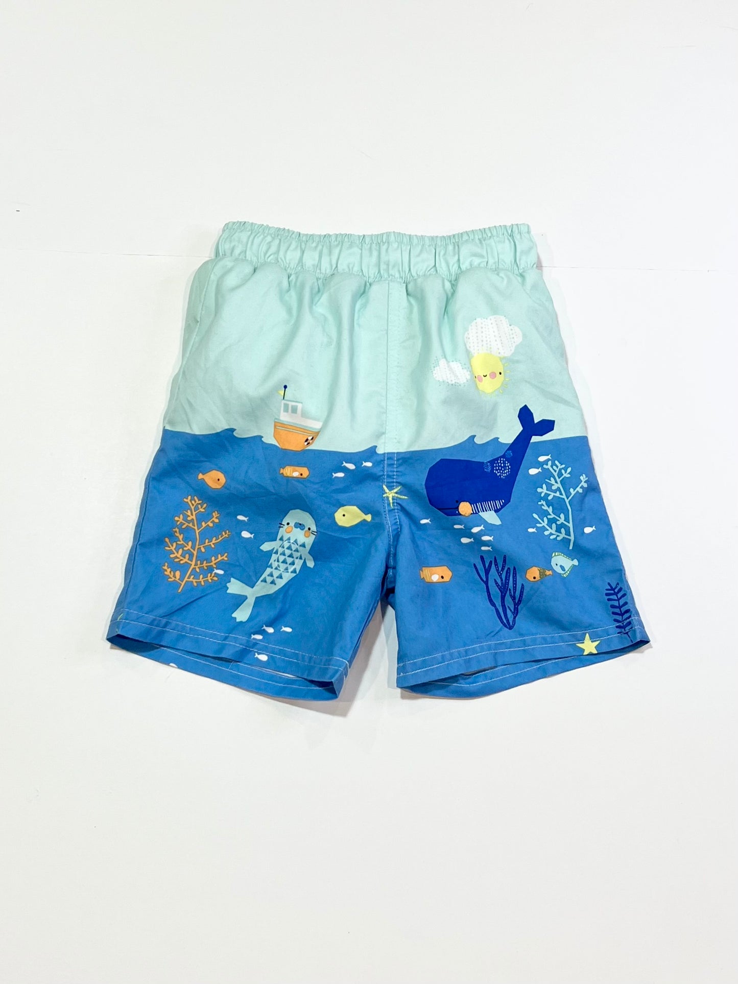Blue ocean boardies - Size 2