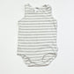 Striped bodysuit - Size 2