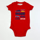 Red vroom! bodysuit - Size 2