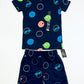 Navy smiley face set - Size 2-3