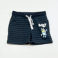 Striped sweat shorts - Size 2