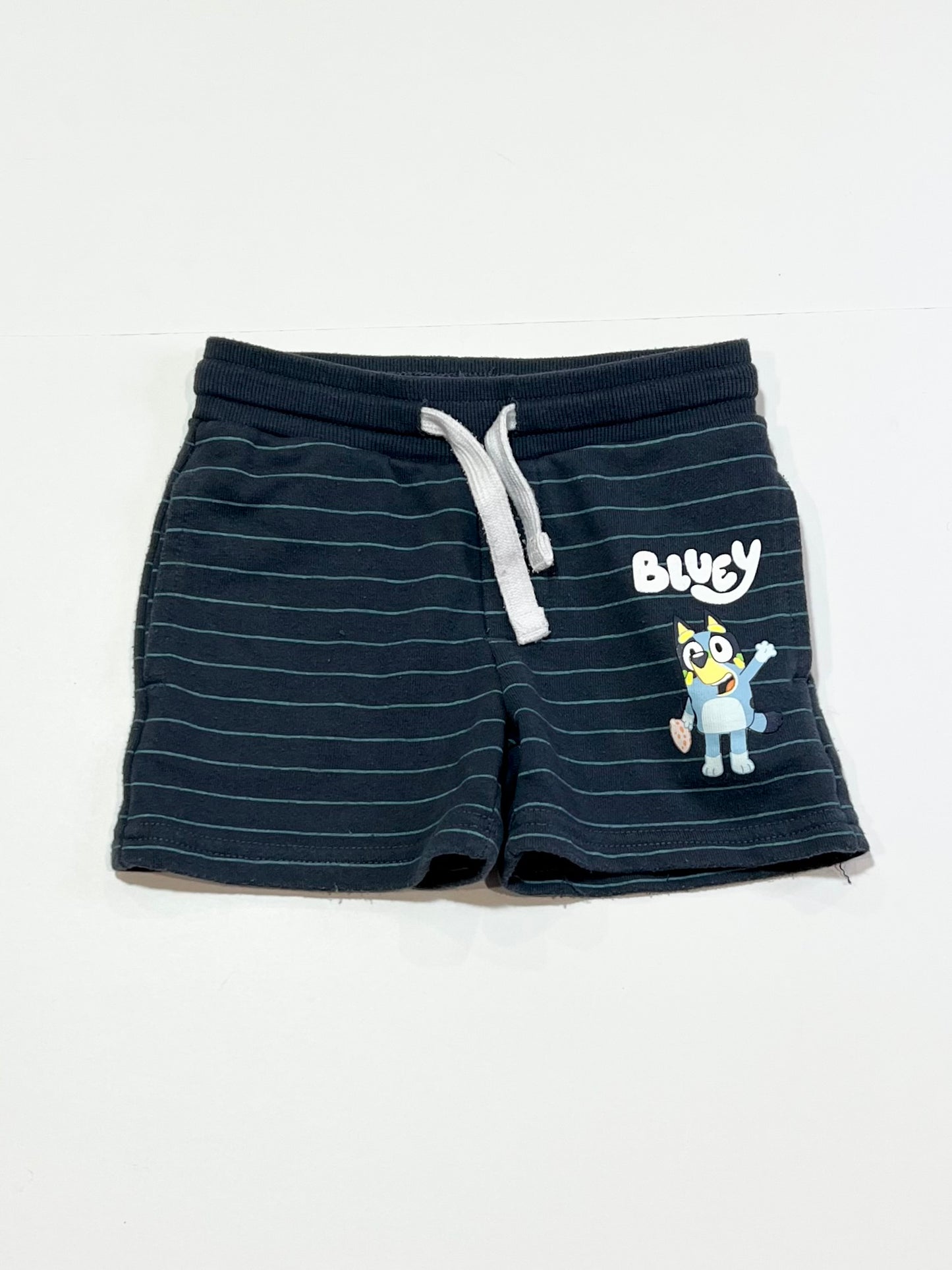 Striped sweat shorts - Size 2