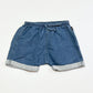 Soft denim sweat shorts - Size 2