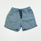 Blue striped shorts - Size 2