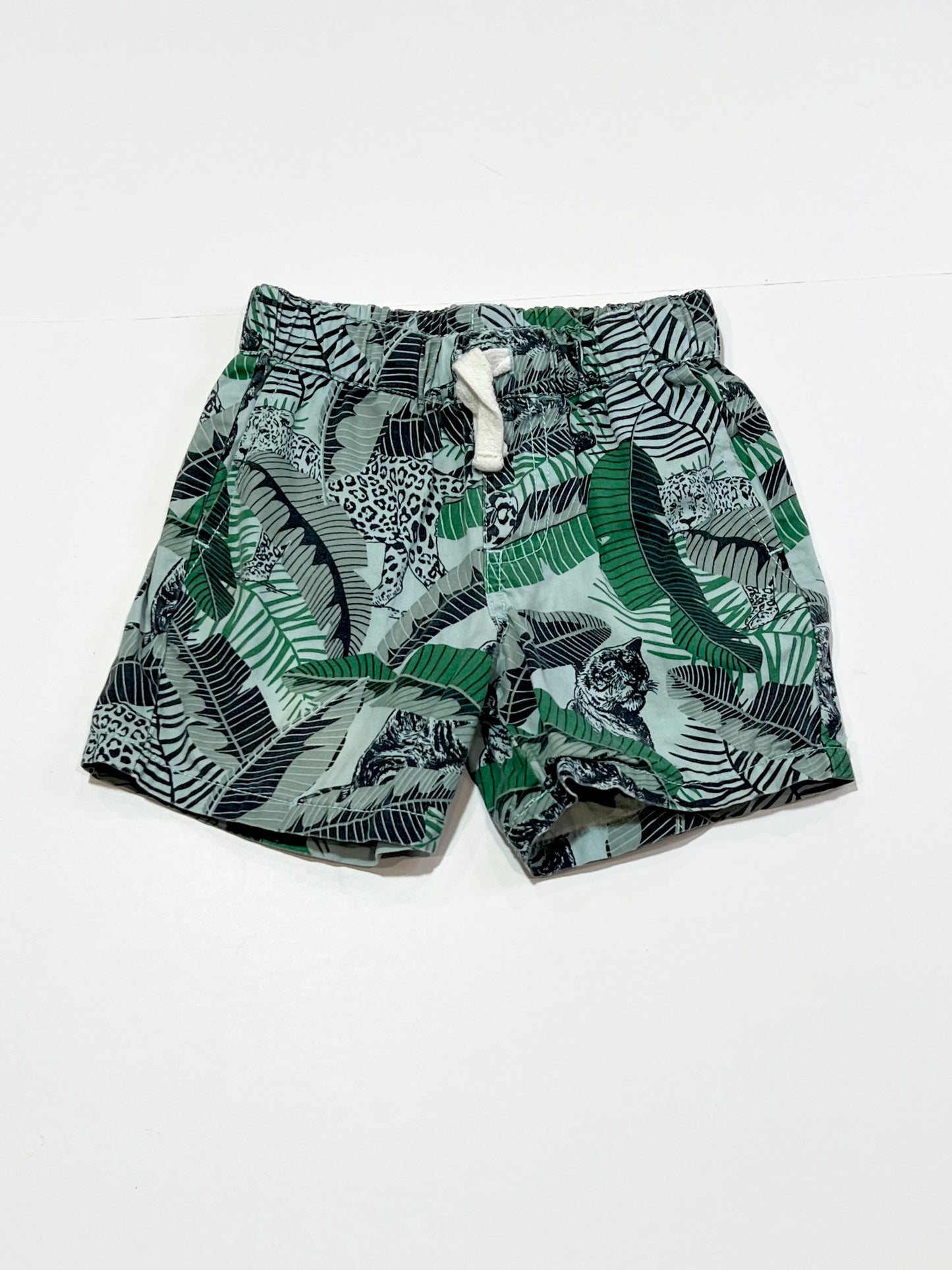 Leafy tiger shorts - Size 2