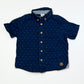 Navy triangles shirt - Size 2