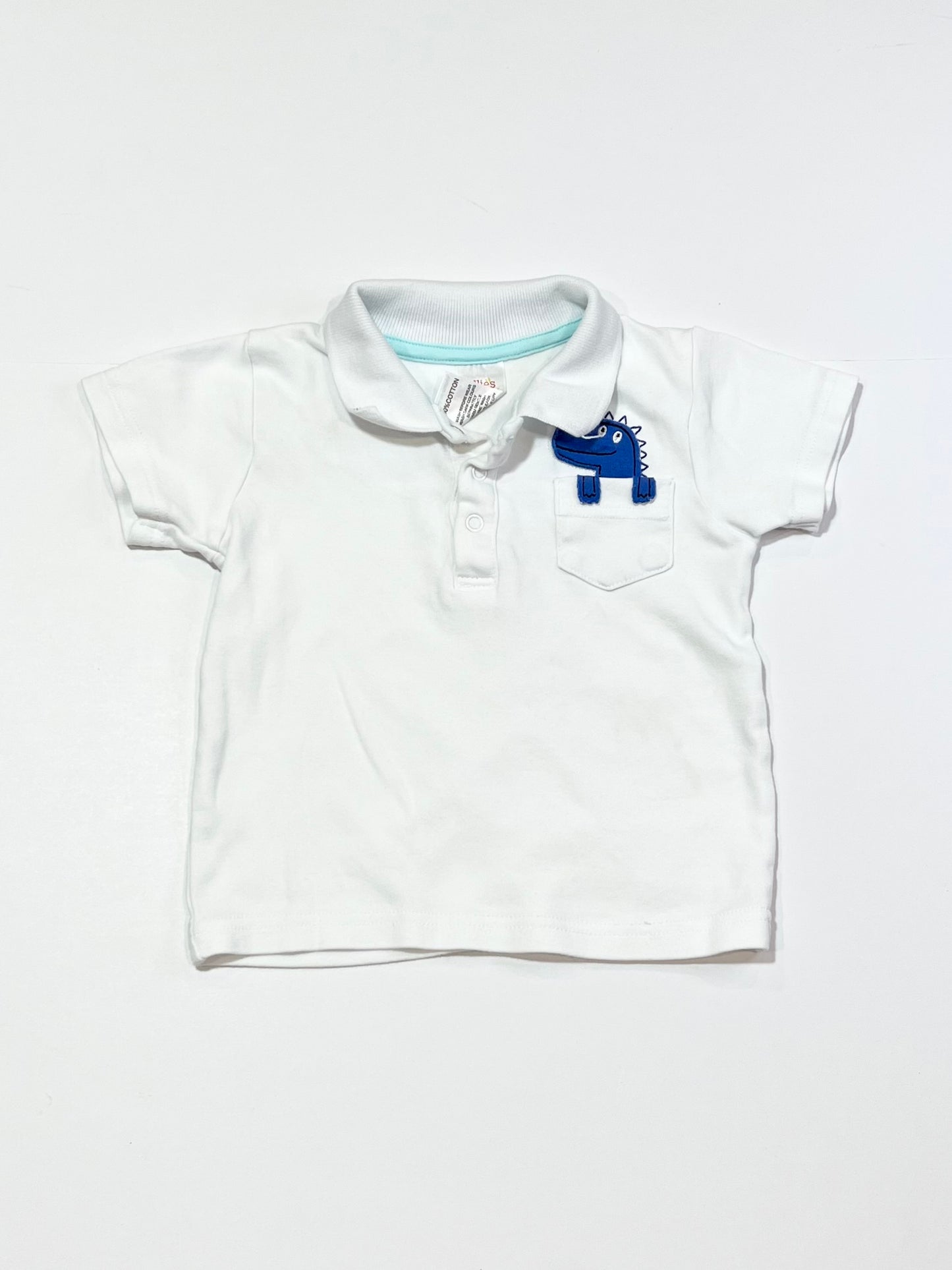 Dinosaur polo top - Size 2