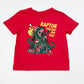 Raptor present Christmas tee - Size 2