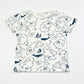 Sails and whales tee - Size 2