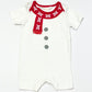 Christmas snowman romper - Size 2