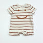 Striped face romper - Size 0000