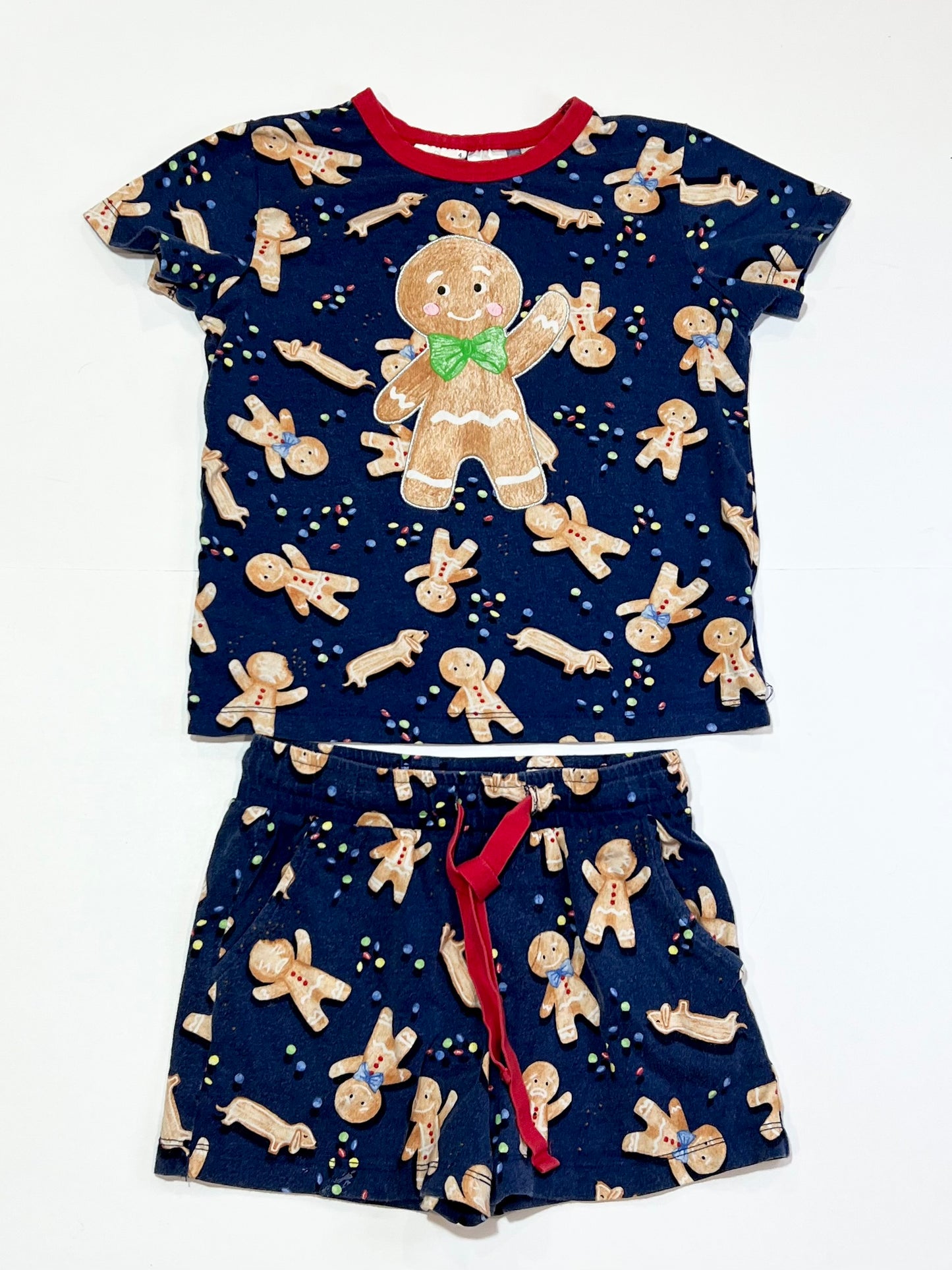 Christmas gingerbread pyjamas - Size 4