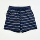 Striped sweat shorts - Size 4