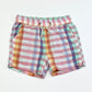 Checkered woven shorts - Size 4