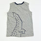 Grey croc tank top - Size 4