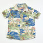 Palms and surfboards shirt - Size 4