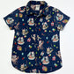 Blue Christmas shirt - Size 4