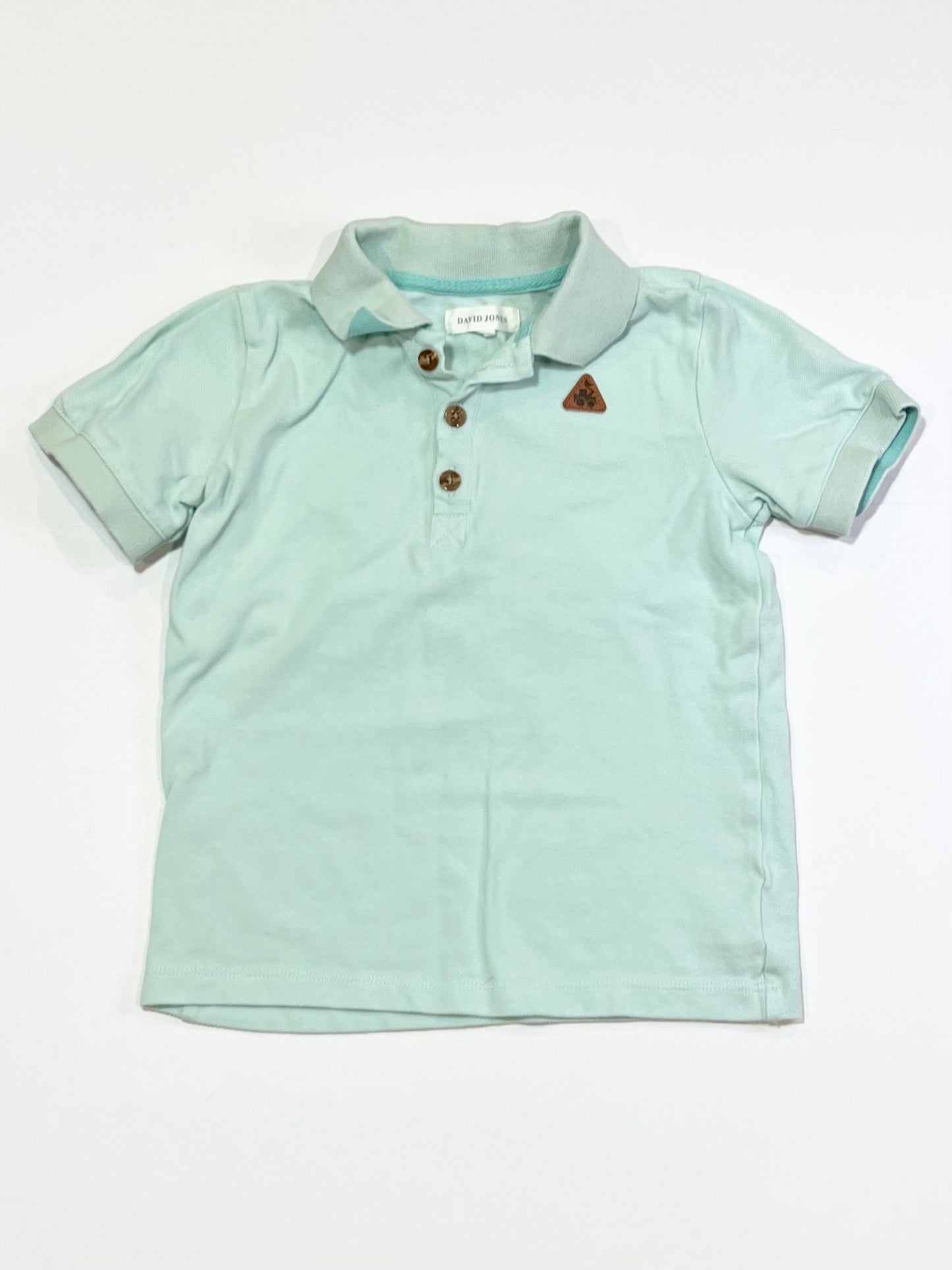 Blue polo shirt - Size 4