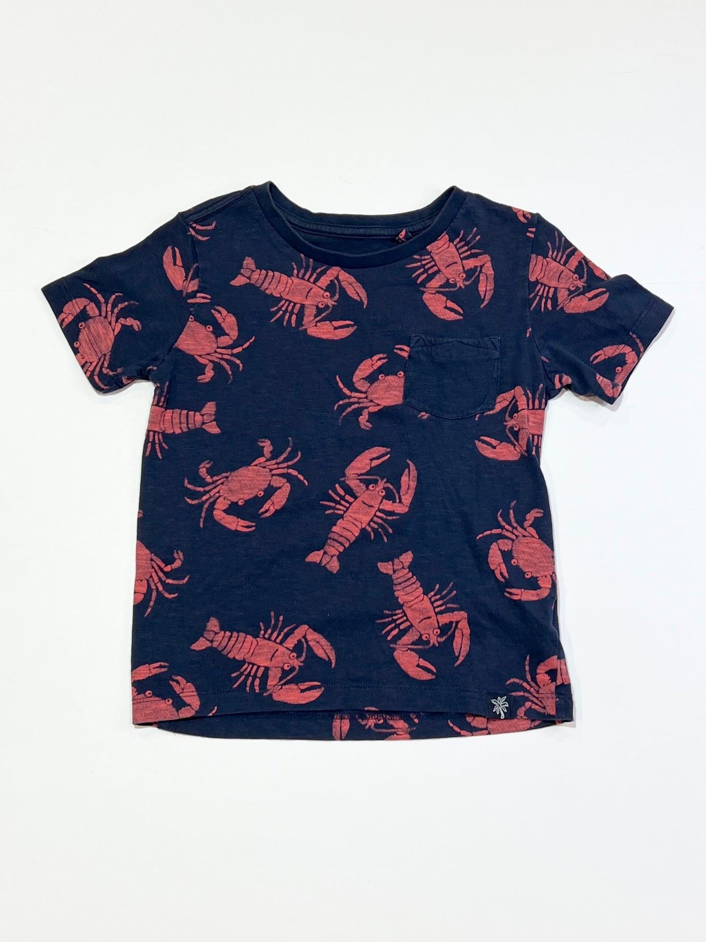 Lobsters and crabs tee - Size 4
