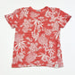 Red floral tee - Size 4