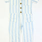 Striped jumpsuit - Size 4