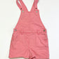Pink denim overalls - Size 4-5