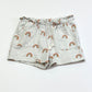 Rainbows sweat shorts - Size 4