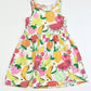 Fruit salad jersey dress - Size 4-6