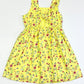 Yellow floral dress - Size 4