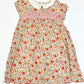 Smocked floral dress - Size 4-5