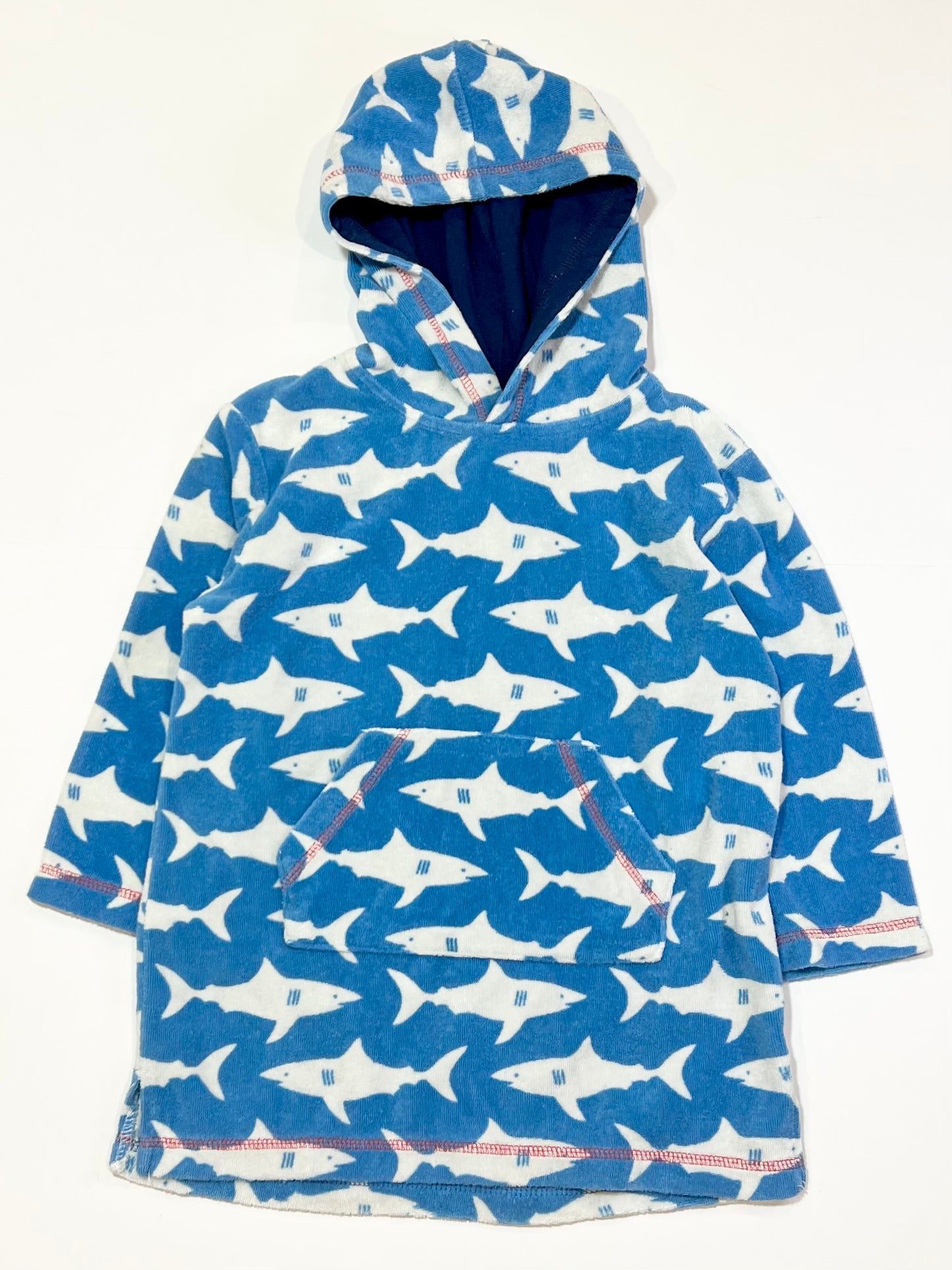 Sharks hooded swimming robe - Size 3