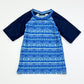 Blue rashie - Size 3