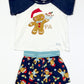 Christmas gingerbread pyjamas - Size 3