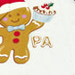 Christmas gingerbread pyjamas - Size 3