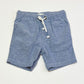 Blue pull-on shorts - Size 3
