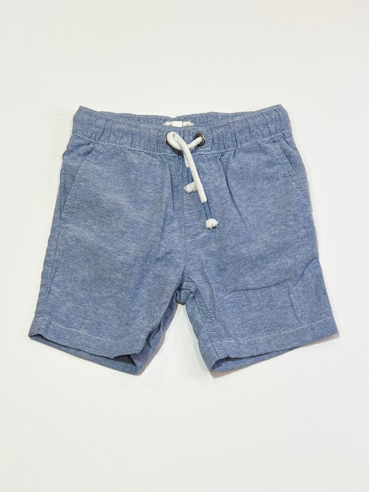 Blue pull-on shorts - Size 3