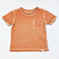 Orange cold wash tee - Size 3