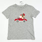 Grey Chrismtas tee brand new - Size 3