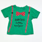 Santa's little helper tee - Size 3
