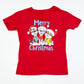 Christmas pups tee - Size 3