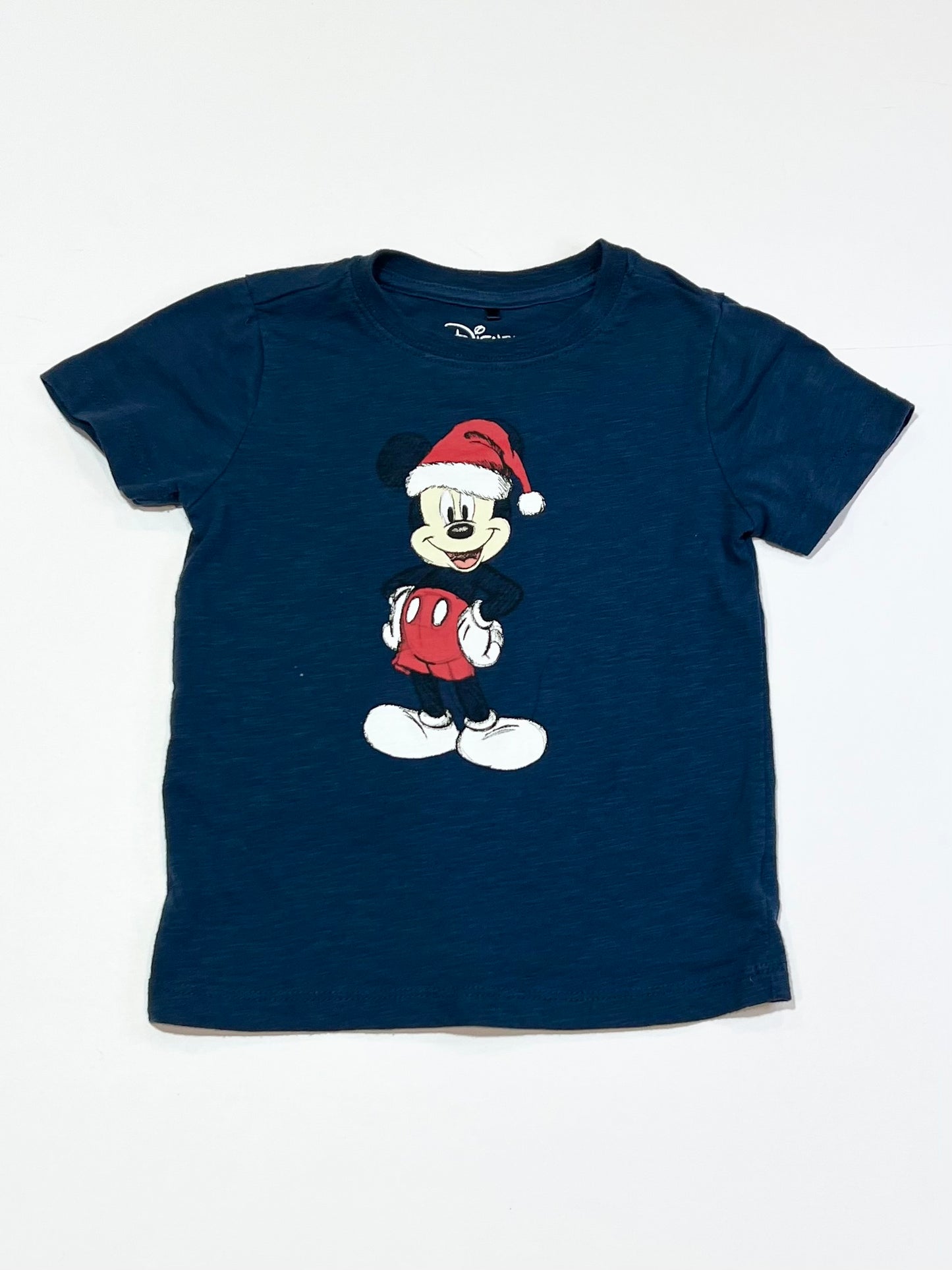 Christmas Mickey tee - Size 2