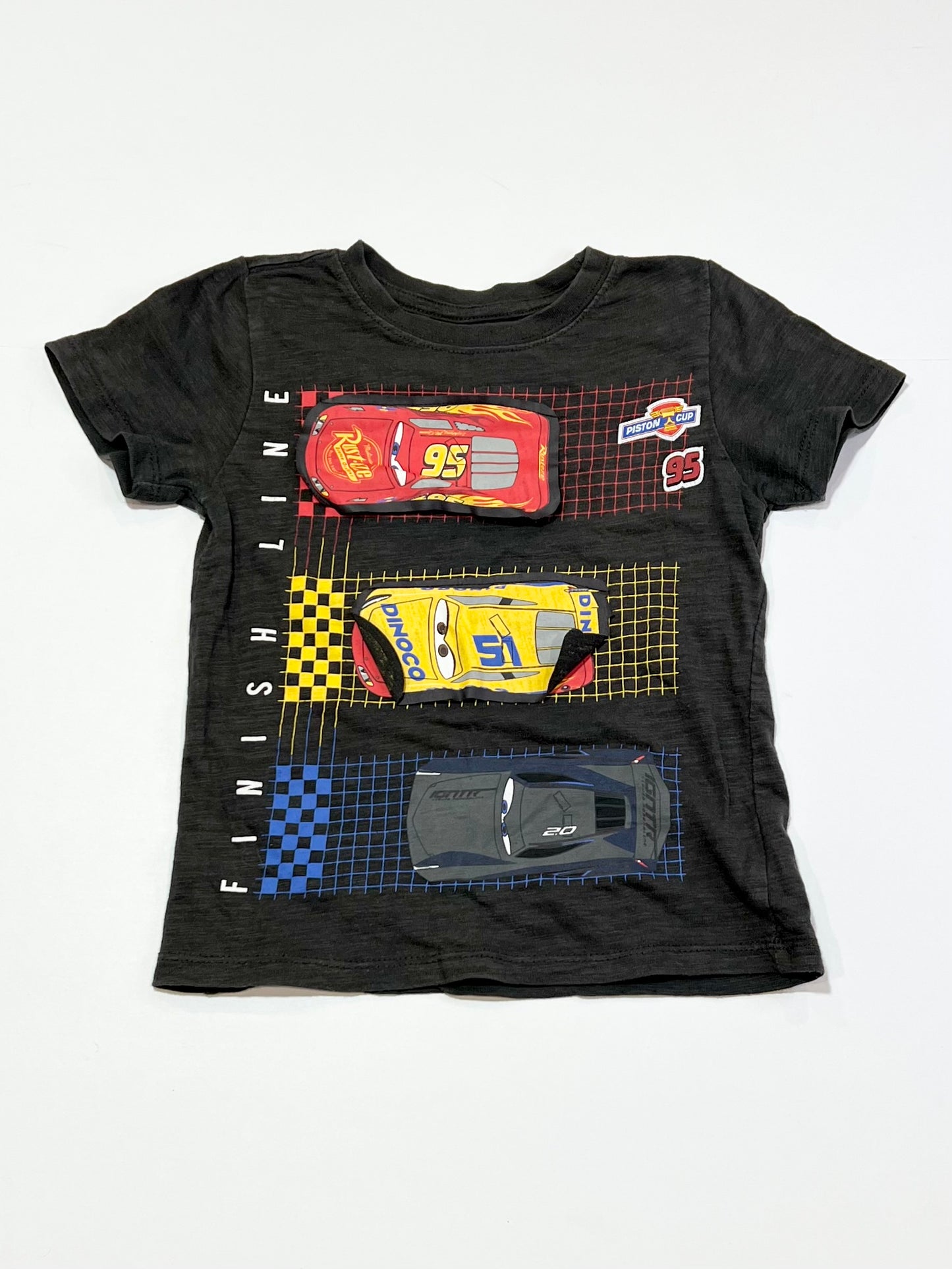 Grey Cars tee - Size 3